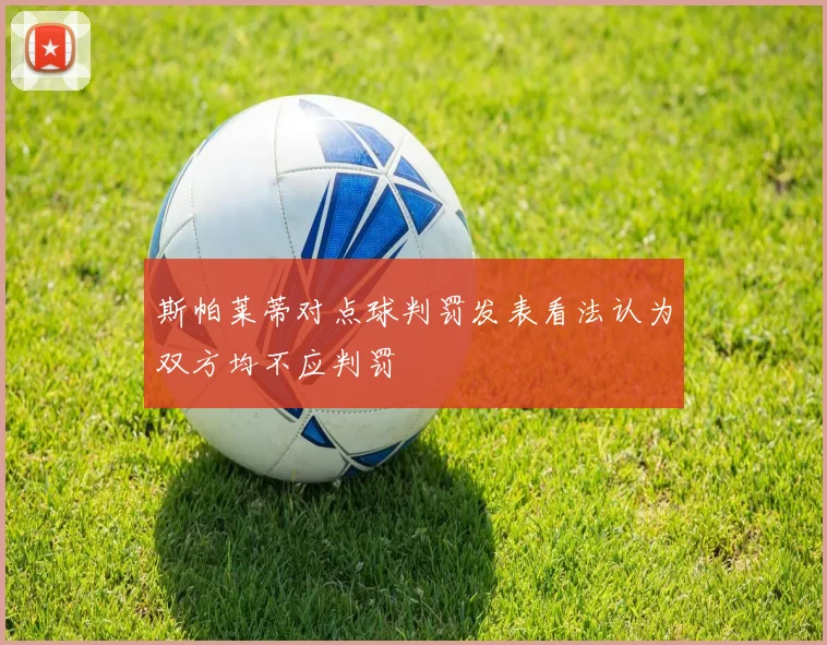 斯帕莱蒂对点球判罚发表看法认为双方均不应判罚